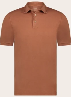 FEDELI Polo Met Korte Mouwen Van Katoen Cheap