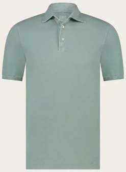 FEDELI Polo Met Korte Mouwen Van Katoen Cheap