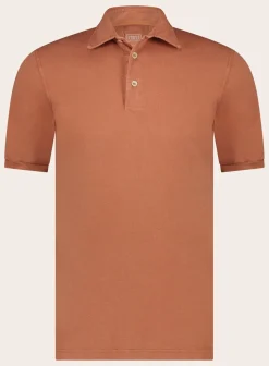 FEDELI Polo Met Korte Mouwen Van Katoen Cheap