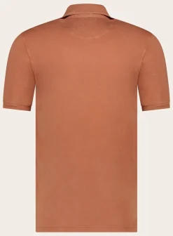 FEDELI Polo Met Korte Mouwen Van Katoen Cheap