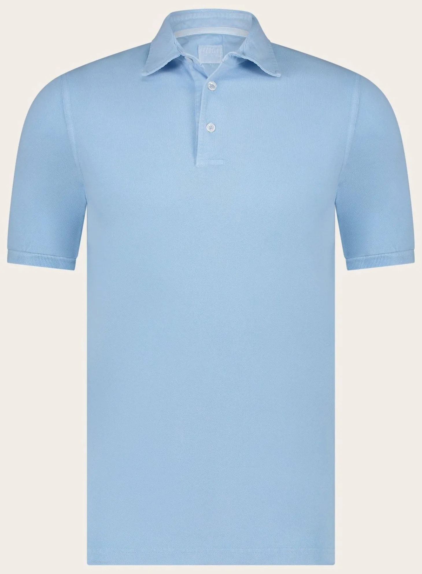 FEDELI Polo Met Korte Mouwen Van Katoen Cheap