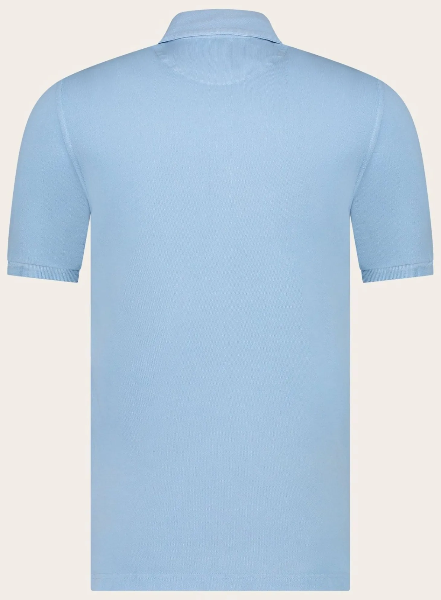 FEDELI Polo Met Korte Mouwen Van Katoen Cheap