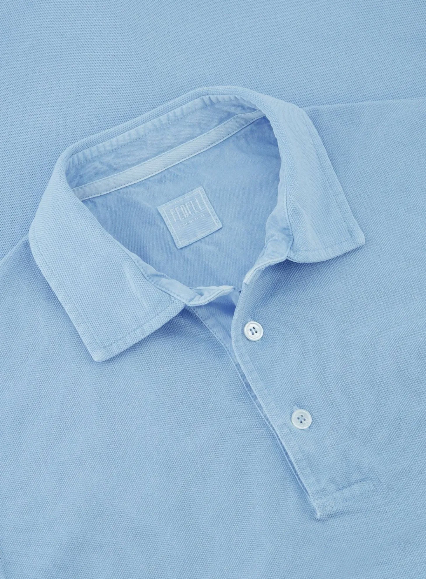 FEDELI Polo Met Korte Mouwen Van Katoen Cheap