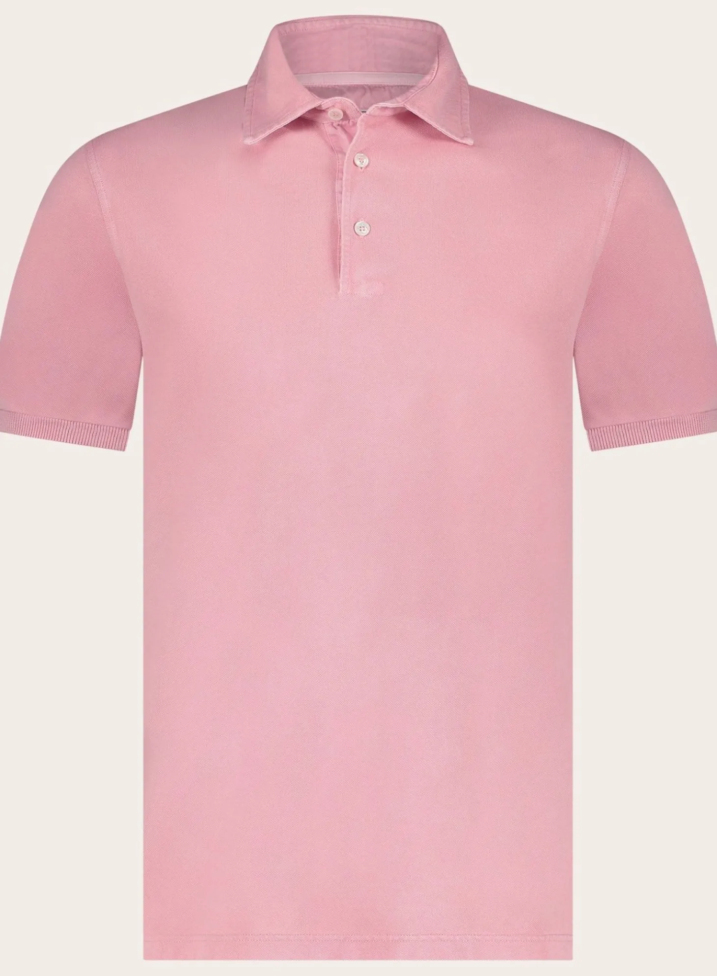 FEDELI Polo Met Korte Mouwen Van Katoen Cheap