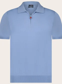 Kiton Polo Met Korte Mouwen Van Katoen Outlet