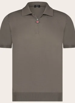 Kiton Polo Met Korte Mouwen Van Katoen Outlet