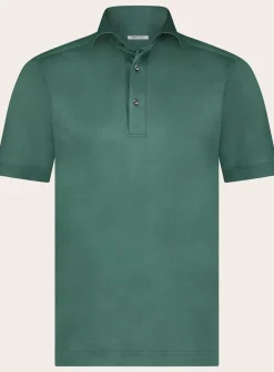 Fray Polo Met Korte Mouwen Van Katoen Fashion