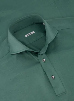 Fray Polo Met Korte Mouwen Van Katoen Fashion