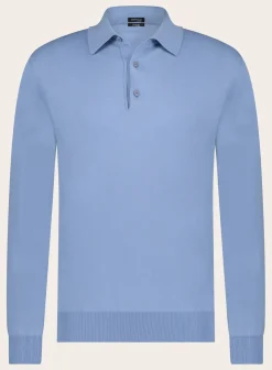 Kiton Polo Met Lange Mouwen Van Katoen Discount