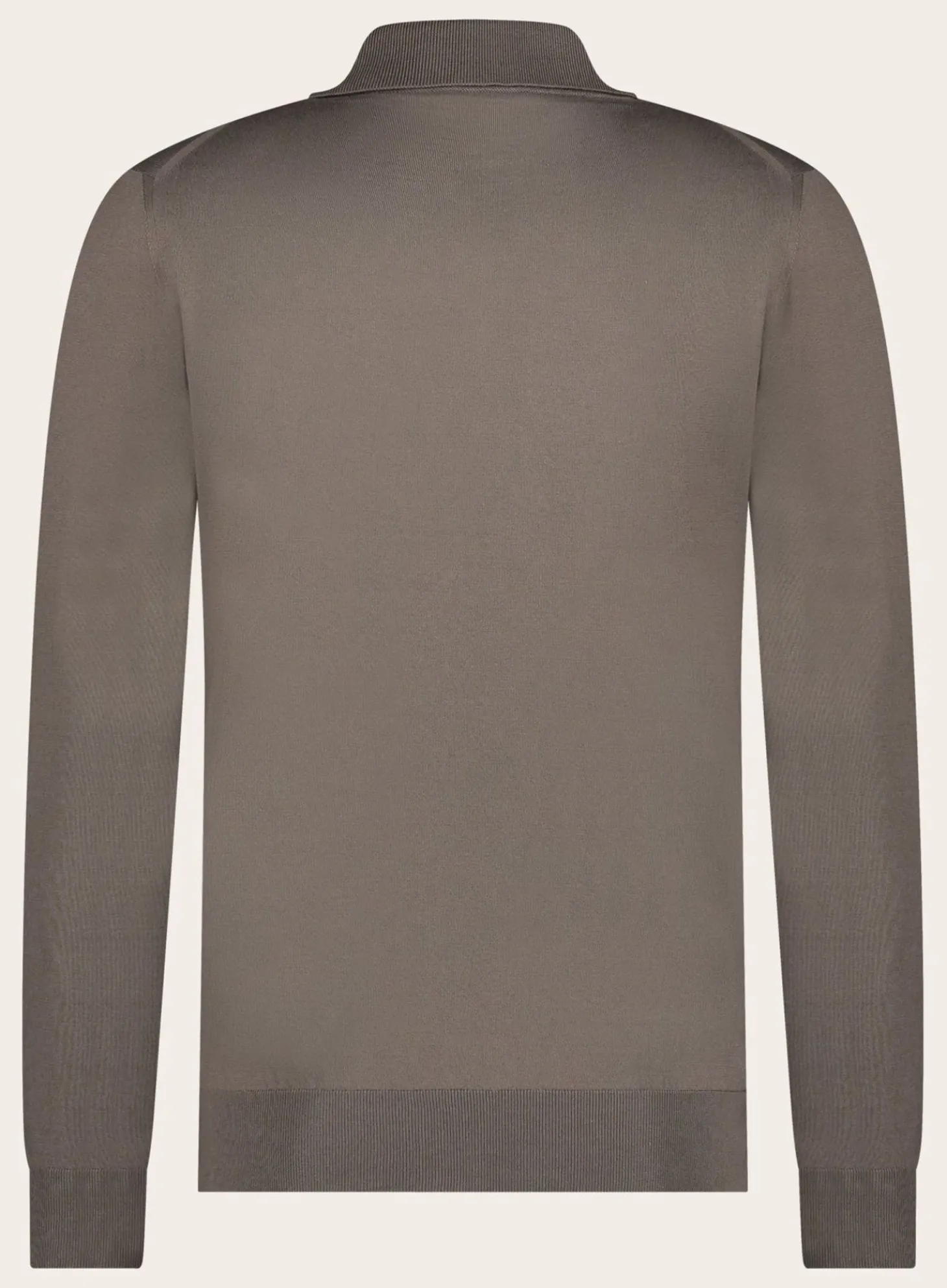 Kiton Polo Met Lange Mouwen Van Katoen Discount