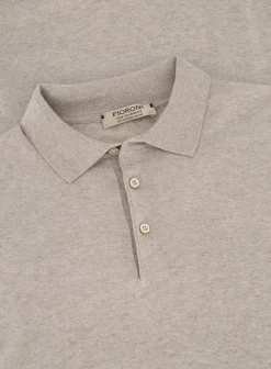 Fioroni Polo Van Katoen En Cashmere Cheap