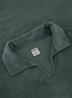 FEDELI Poloshirt Met Lange Mouwen Van Badstof Shop