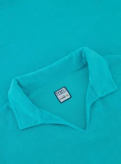 FEDELI Poloshirt Met Lange Mouwen Van Badstof Shop