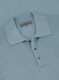 Corneliani Poloshirt Met Lange Mouwen Van Cashmere En Zijde Flash Sale