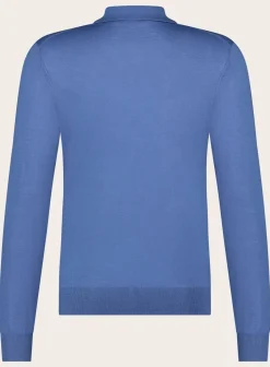 Corneliani Poloshirt Met Lange Mouwen Van Cashmere En Zijde Flash Sale