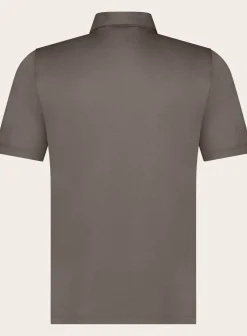 OGÉR Italian Knitwear Poloshirt Van Katoen Flash Sale