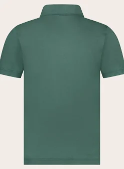 OGÉR Italian Knitwear Poloshirt Van Katoen Flash Sale