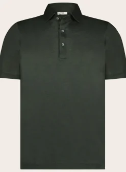 OGÉR Italian Knitwear Poloshirt Van Katoen Flash Sale