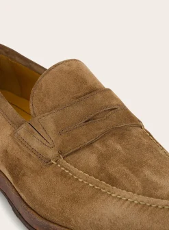 Bontoni Principe Welt Loafers Van Suede Taupe Store