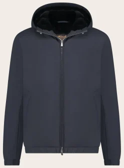 Mandelli Regular-Fit Bomberjack Blue Navy Clearance