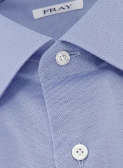 Fray Regular-Fit Gabriel Shirt Van Pique Katoen Outlet