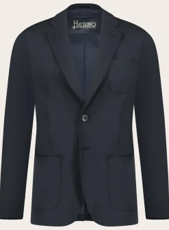 Herno Regular-Fit Jasje Blue Navy Outlet