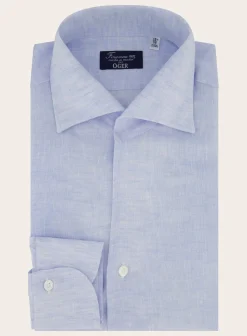 Finamore Regular-Fit Shirt Van Linnen Cheap