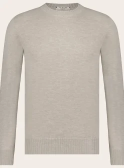 Fioroni Regular-Fit Trui Van Duvet Cashmere New