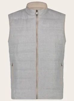 Corneliani Reversible Bodywarmer Van Wol En Zijde New