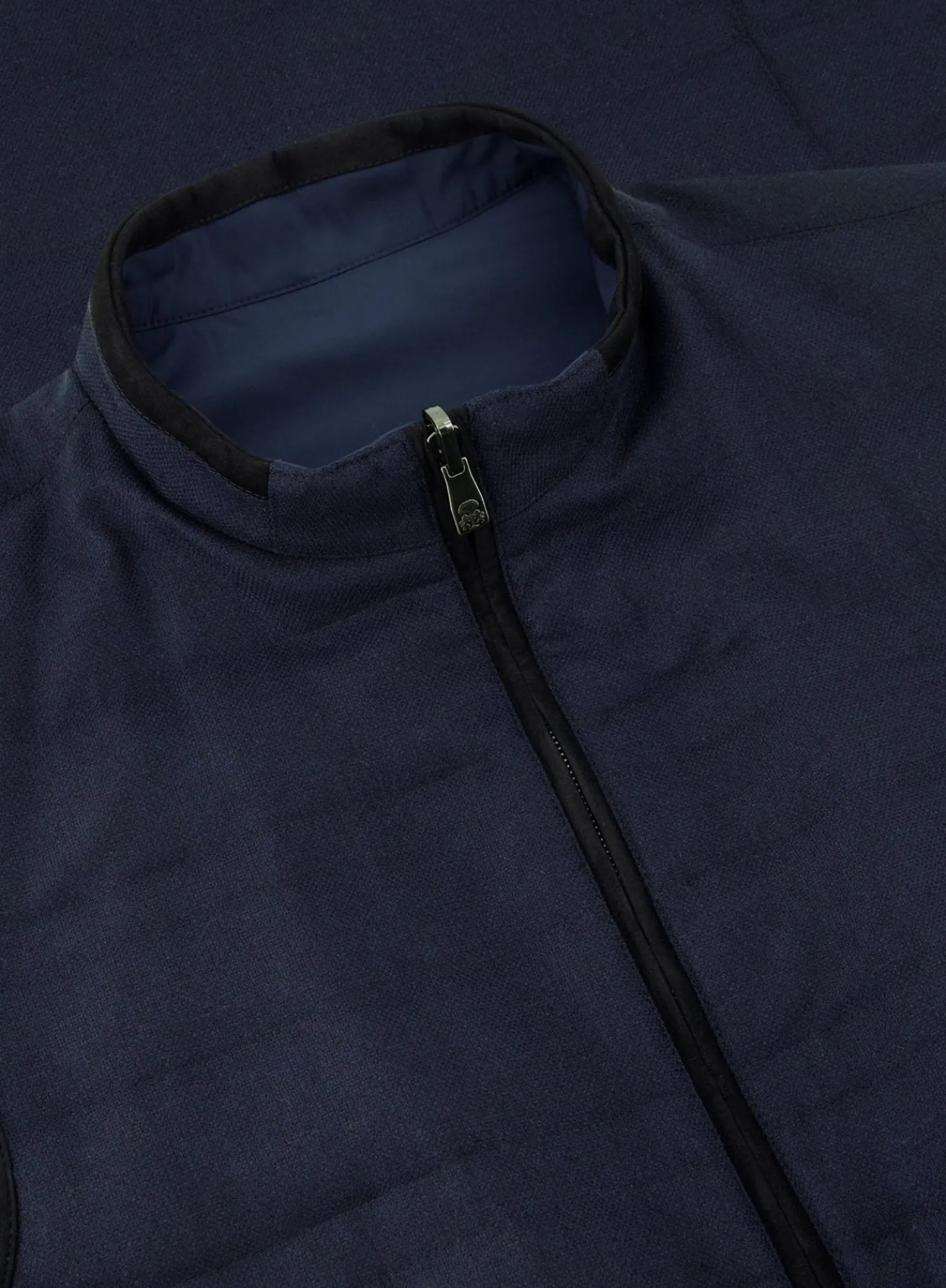 Corneliani Reversible Bodywarmer Van Wol En Zijde New