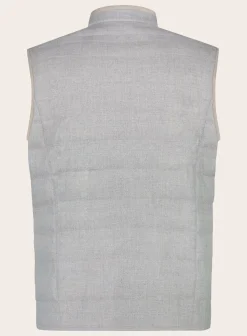 Corneliani Reversible Bodywarmer Van Wol En Zijde New