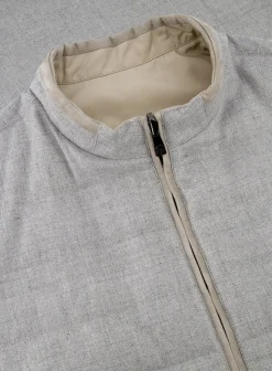 Corneliani Reversible Bodywarmer Van Wol En Zijde New