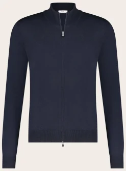 OGÉR Italian Knitwear Ritsvest Van Wol Discount