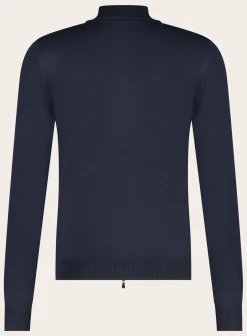 OGÉR Italian Knitwear Ritsvest Van Wol Discount