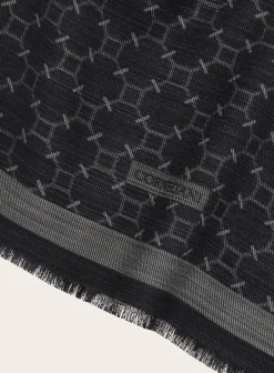 Corneliani Shawl Van Wol En Zijden Discount