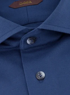 OGÉR Shirt Van Katoen Blauw Outlet