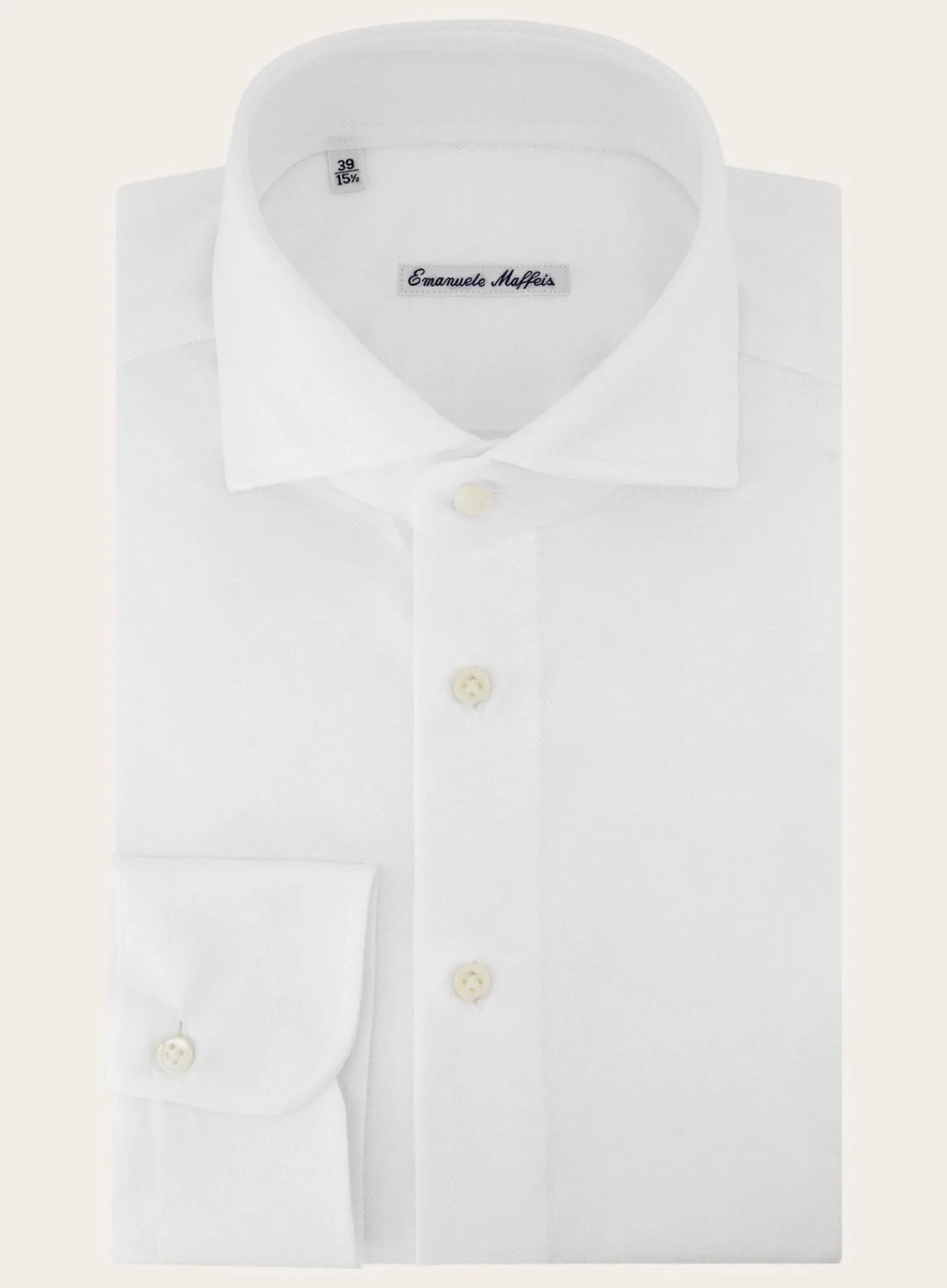 Emanuele Maffeis Shirt Van Katoen Cheap