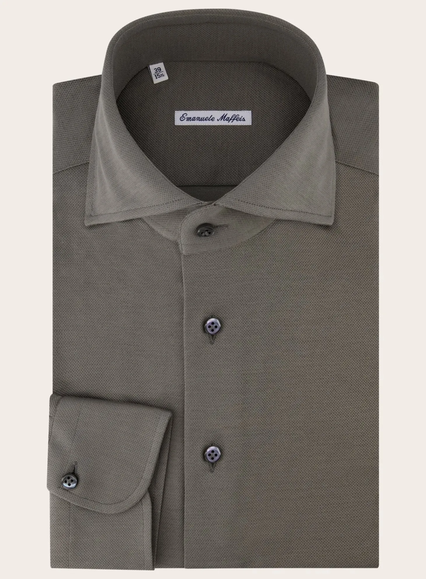 Emanuele Maffeis Shirt Van Katoen Cheap