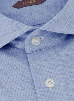 OGÉR Shirt Van Katoen L.Blauw Online