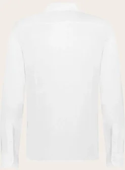 ORLEBAR BROWN Shirt Van Linnen Wit Discount