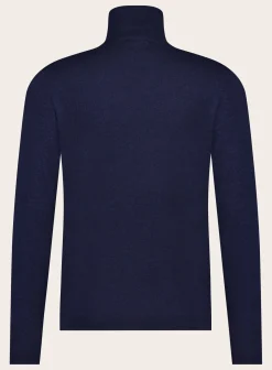 STILE LATINO Slim-Fit Coltrui Van Cashmere En Zijde Shop