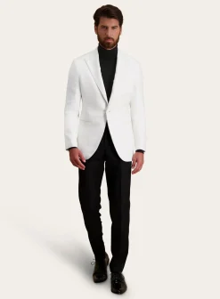 OGÉR Slim-Fit Dinner Jacket Van Wol Wit Hot