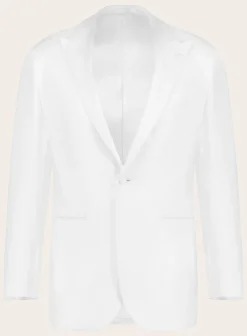OGÉR Slim-Fit Dinner Jacket Van Wol Wit Hot
