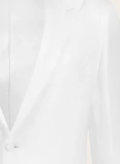 OGÉR Slim-Fit Dinner Jacket Van Wol Wit Hot