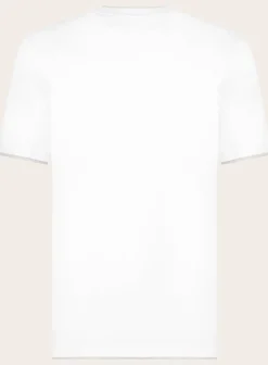 Brunello Cucinelli Slim-Fit Faux-Layer T-Shirt Van Jersey Katoen Best Sale