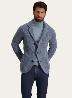 Maurizio Baldassari Slim-Fit Jasje Van Wol Discount