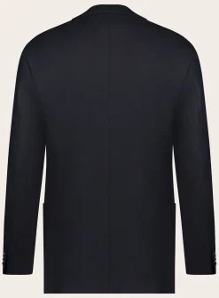 Corneliani Slim-Fit Jasje Van Wol En Cashmere Blue Navy Best