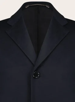 Cesare Attolini Slim-Fit Mantel Van Cashmere Blue Navy Outlet
