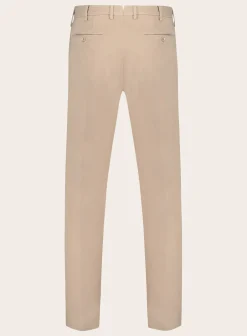 Loro Piana Slim-Fit Pantaflat Broek Van Katoen Best Sale
