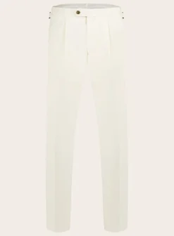 OGÉR Slim-Fit Pantalon Off-White Online